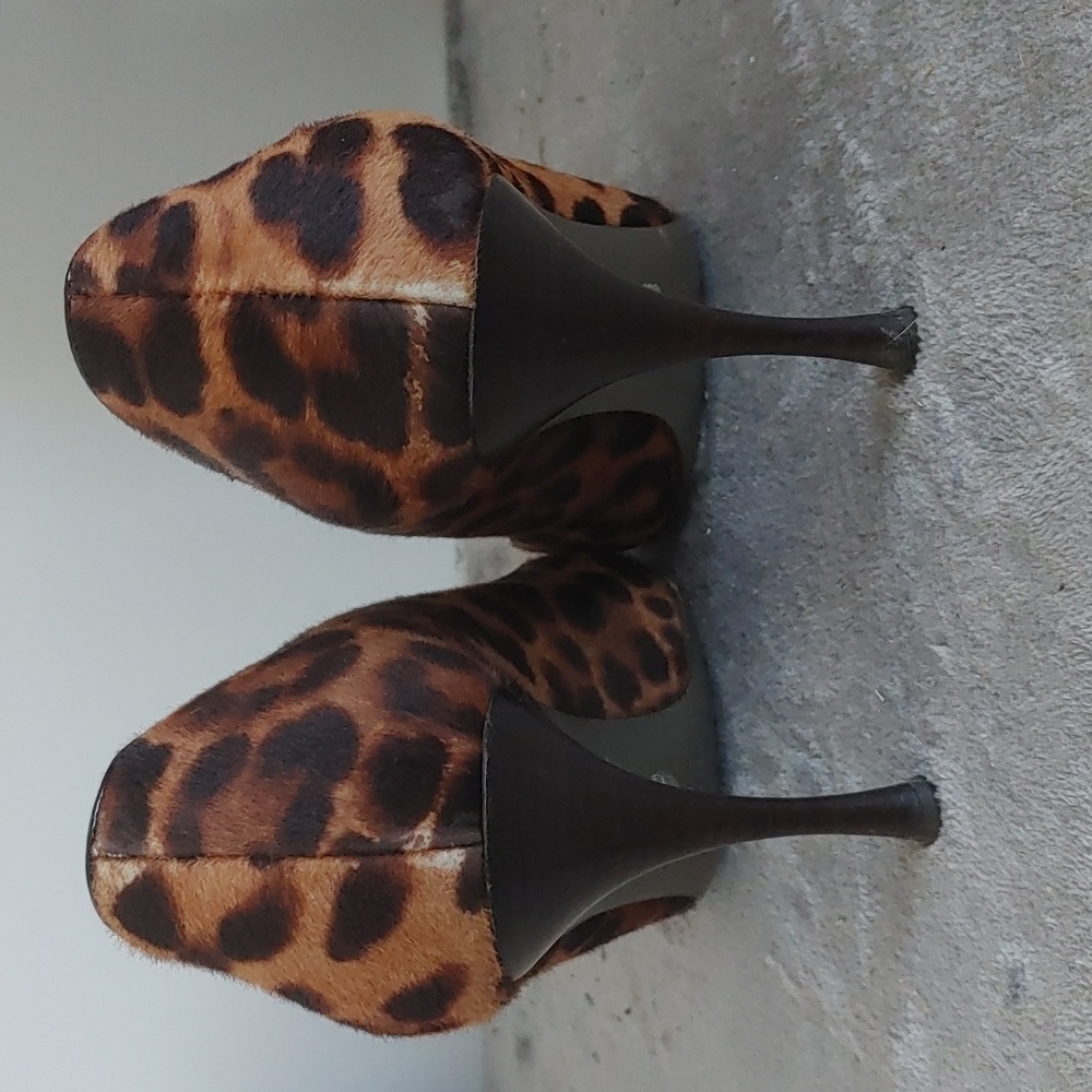 Dolce & Gabbana Calf Hair Heels - Picture 3 of 6
